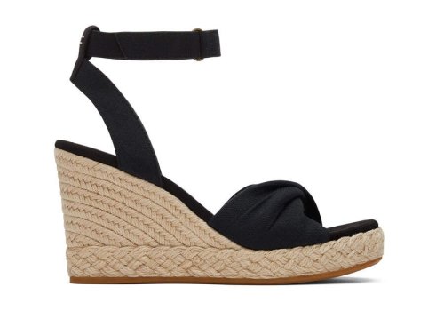 Toms Marisela Éktalpú Sandal Női Szandál Fekete Magyarország | HU836-124